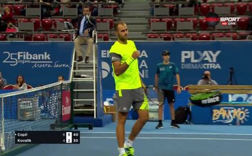 Мариус Копил - Йозеф Ковалик 6:4, 6:2 /репортаж/