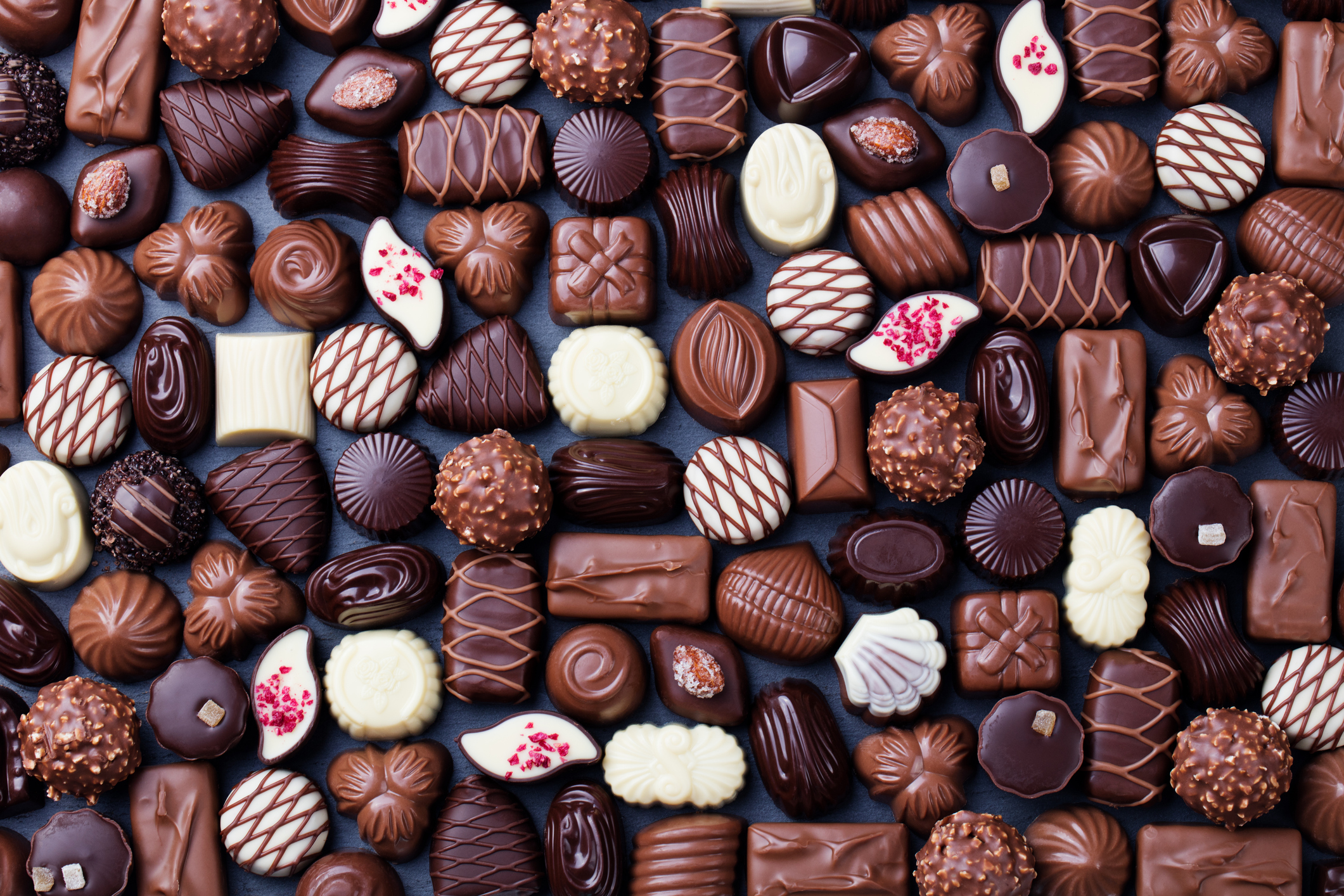 Шоколадови бонбони и сладкиши