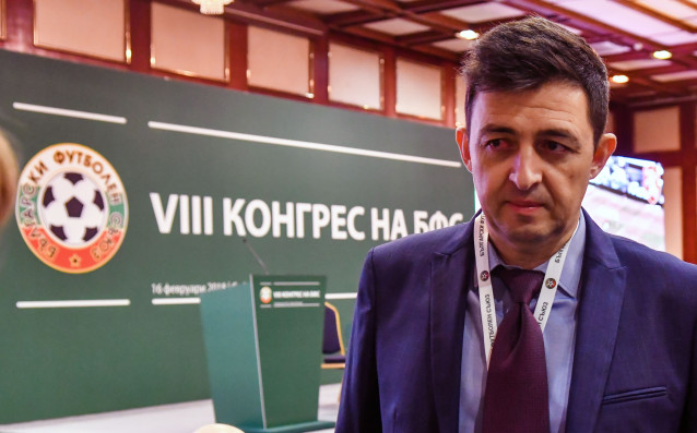 Изпълнителният директор на Левски Красимир Иванов коментира приключилия малко по рано