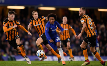 Челси с лесен успех над Хъл за ФА Къп, Жиру с дебютен гол