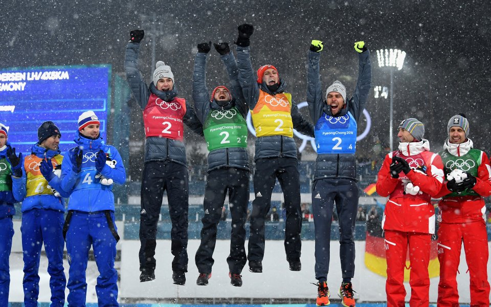 Германия смаза конкуренцията в отборното по ски-северна комбинация