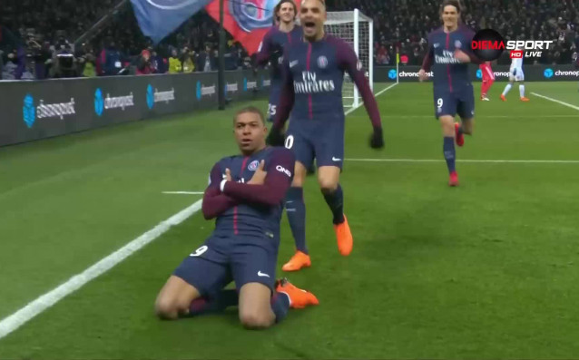 Килиан Мбапе не бави дълго Марсилия и откри резултата в