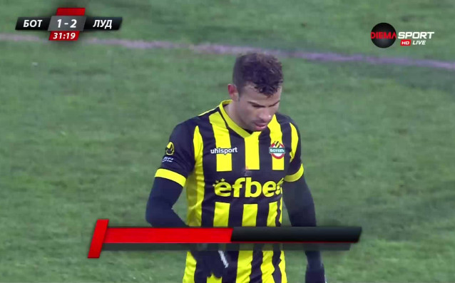 Ботев не остави за дълго Лудогорец да води с два