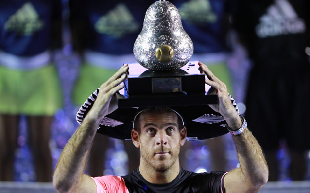 Бившият номер 4 в света Хуан Мартин дел Потро продължава