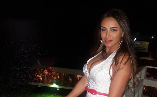 Бившата половинка на звездата на Атлетико Мадрид Диего Коста Мишел