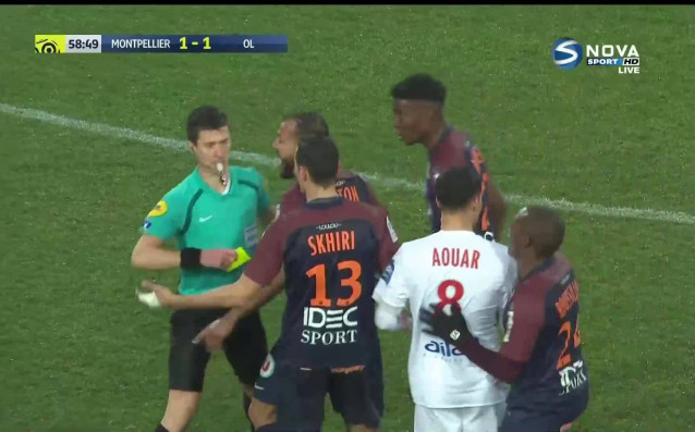 Отборите на Монпелие и Олимпик Лион завършиха при равенство 1 1