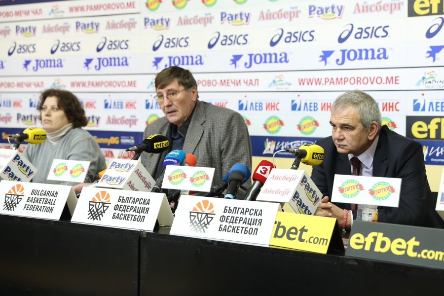 Пресконференция на БФБаскетбол Георги Глушков и Иван Чолаков1