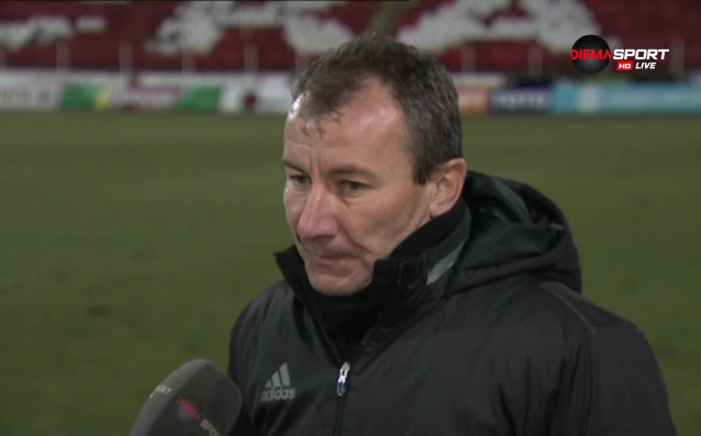 Наставникът на ЦСКА Стамен Белчев коментира трудната победа на тима