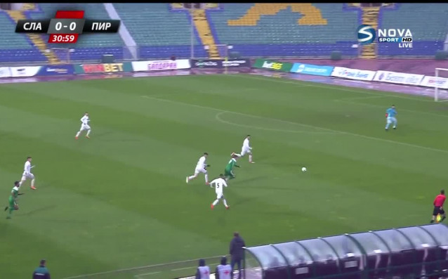 Славия Пирин 0 0 първо полувреме