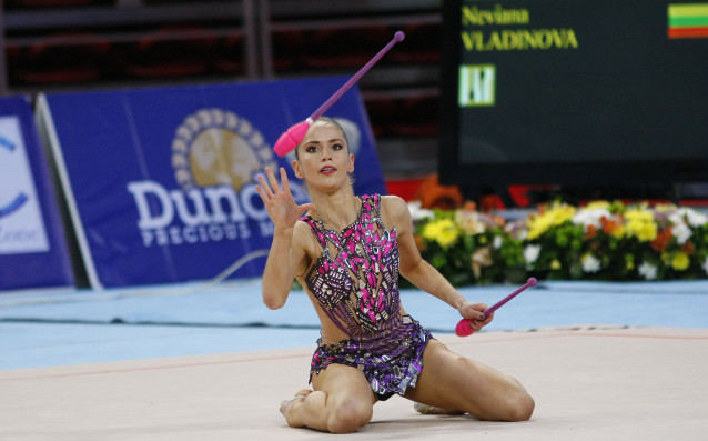 Капитанът на националния отбор на България по художествена гимнастика индивидуално