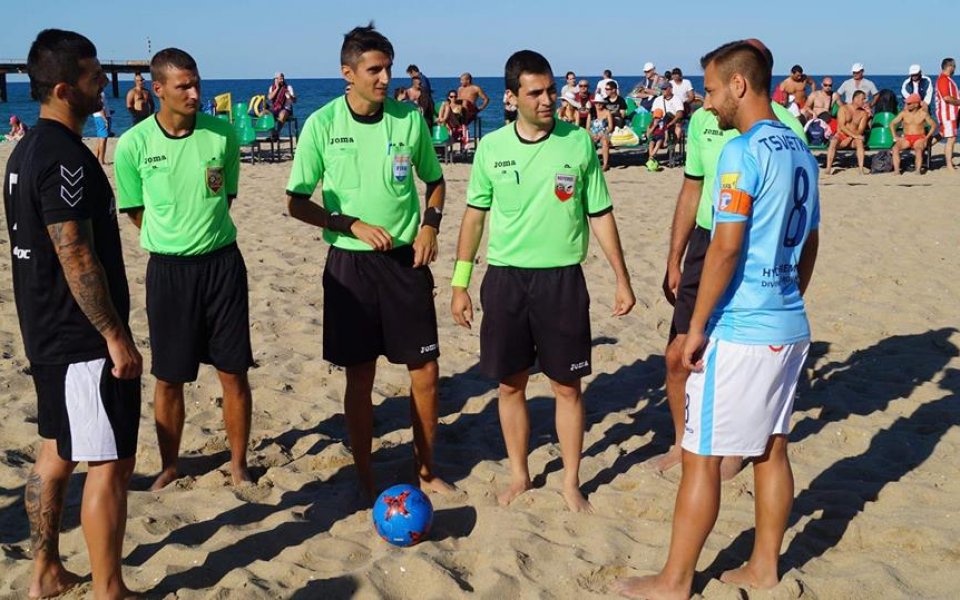 Българския съдия получи наряд за Шампионската лига по плажен футбол