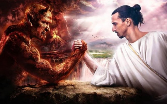 Златан Ибрахимович използва официалния си профил в Instagram за да