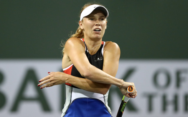 Поставената под номер 2 в схемата Каролине Возняцки отпадна във