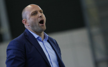 Треньорът на баскетболния Левски Лукойл Константин Папазов който има желание