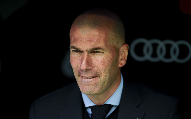 Старши треньорът на Реал Мадрид Зинедин Зидан не е доволен