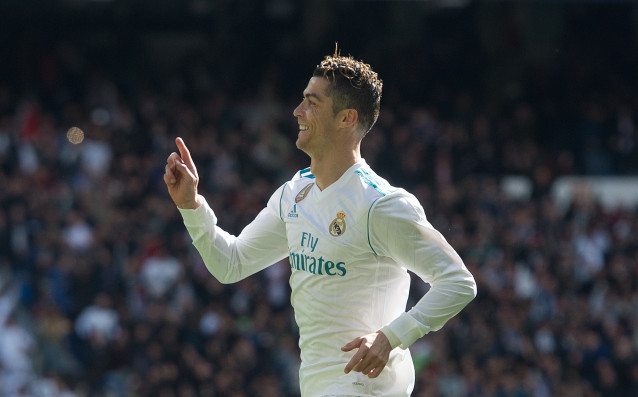 Звездата на Реал Мадрид Кристиано Роналдо вкара гол №500 в