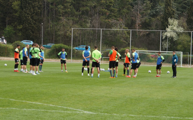 Играчите на Берое продължава с подготовката си за мача с Ботев Пловдив