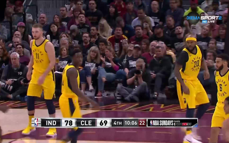 Кливланд - Индиана 80:98 /репортаж/