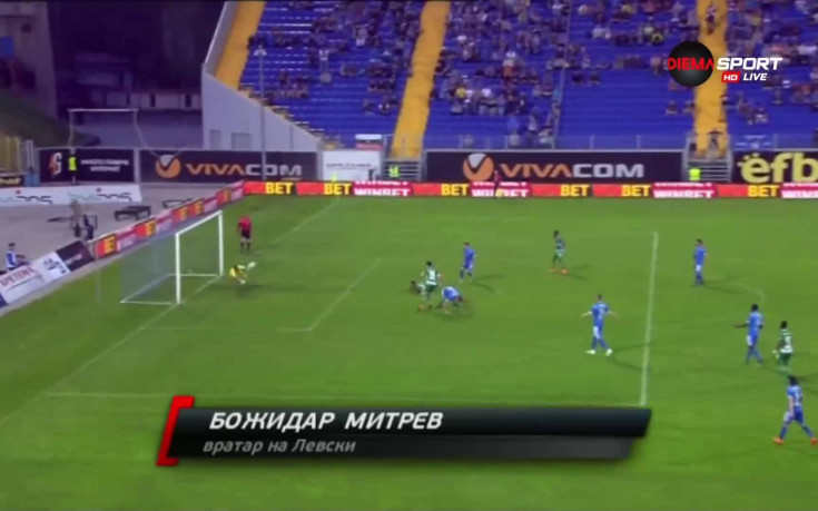 Спасяванията на Божидар Митрев срещу Лудогорец