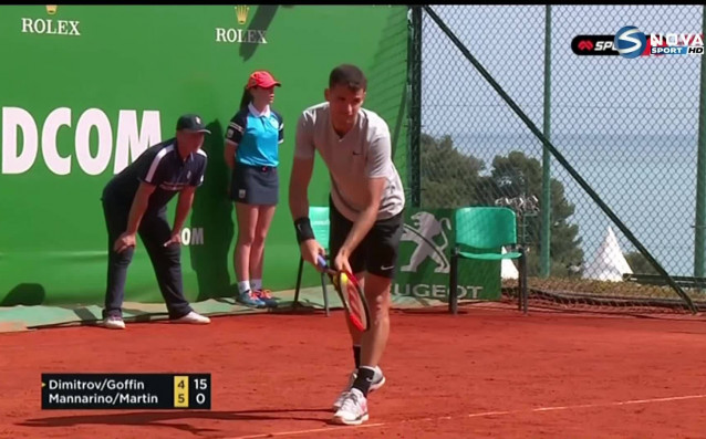 Григор Димитров се класира за втория кръг на двойки на