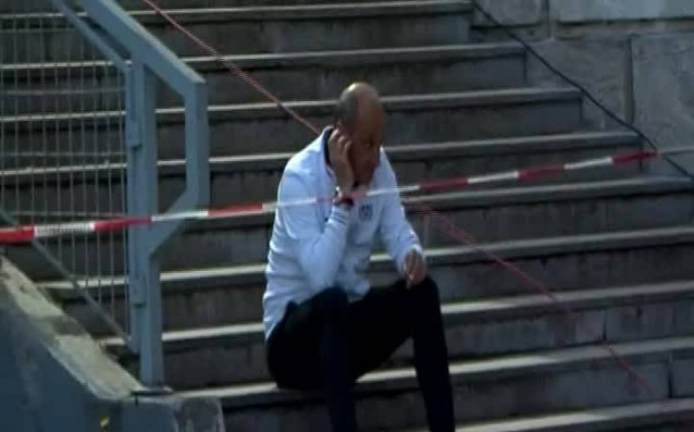 В минутите след края на вълнуващия и драматичен мач срещу