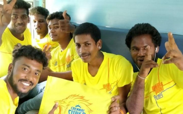 Отборът от индийската Премиерлига Ченай Супер Кингс направи уникален жест