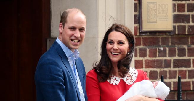 Принц Уилям и херцогинята на Кеймбридж съобщиха името на новороденото