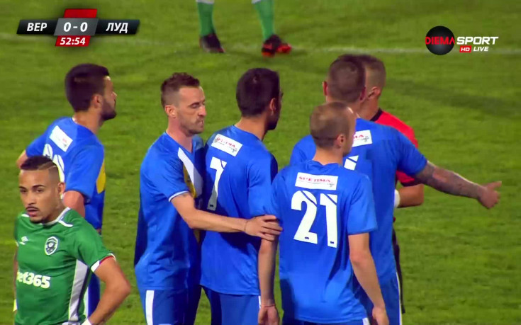 Спорно решение: Изгониха Здравко Илиев за втори жълт картон