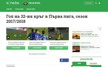 Три виртуозни гола в битка за вашия вот
