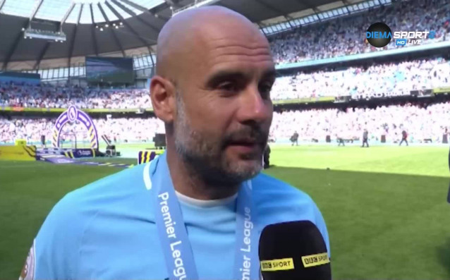 Мениджърът на Манчестър Сити Хосеп Гуардиола заяви че титлата на