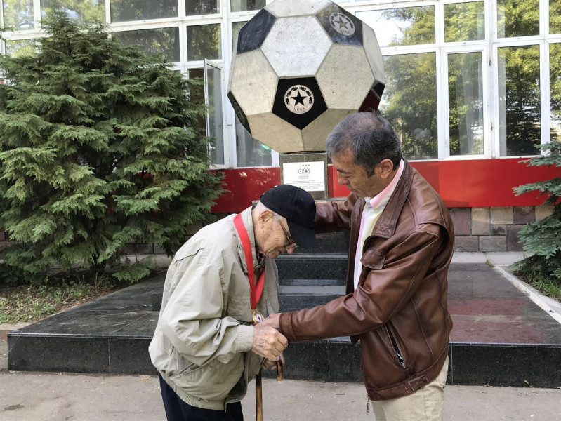 Най възрастният ветеран на ЦСКА1