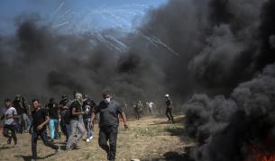 Сблъсъците между палестинци и израелската армия