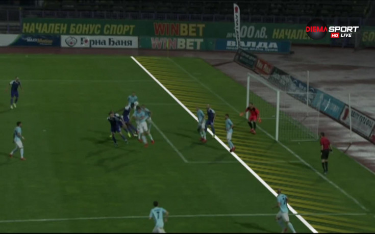 Какво показва графиката за незачетения гол на Етър?