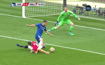 Челси - Манчестър Юнайтед 1:0 /първо полувреме/