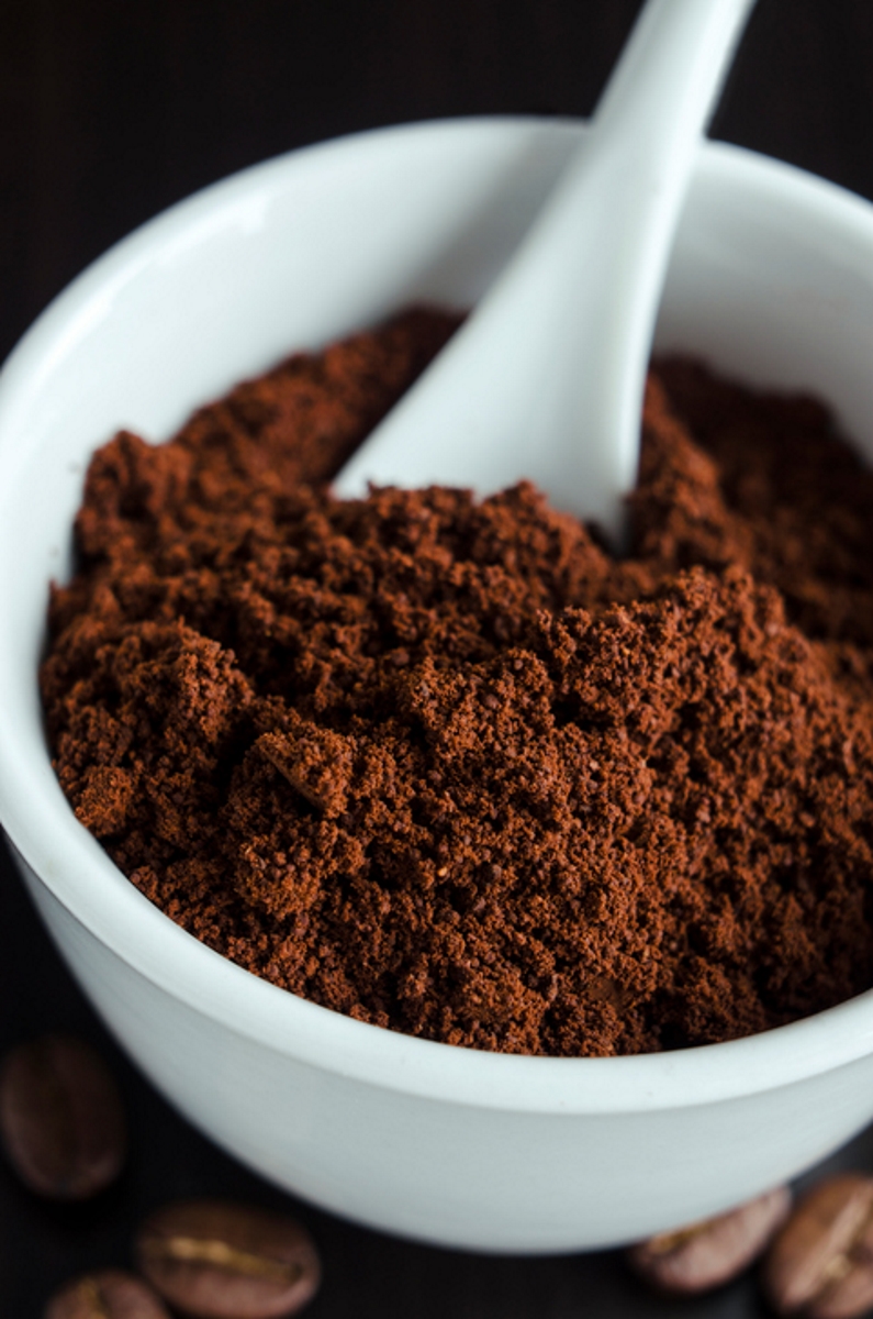 Утайката от кафе може да се използва и като ексфолиант за цялото тяло. 