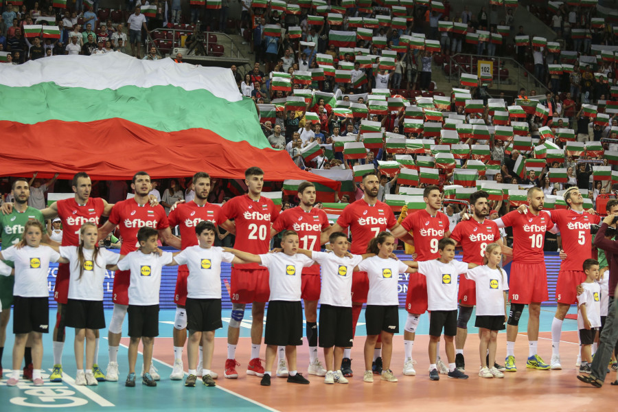 Русия България волейбол волейболен национален отбор 2018 юни1