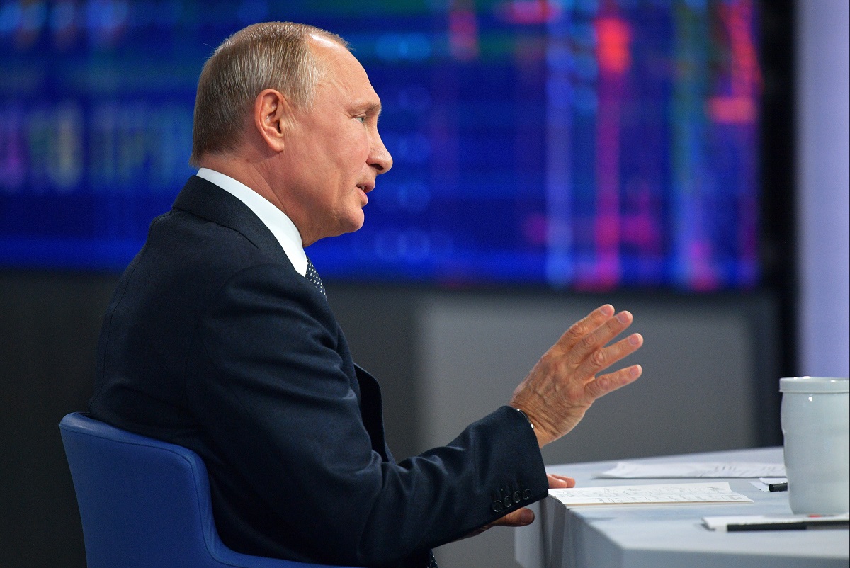 Руският президент даде ежегодната си пряка линия, в която отговаря на живо на въпросите на цяла Русия