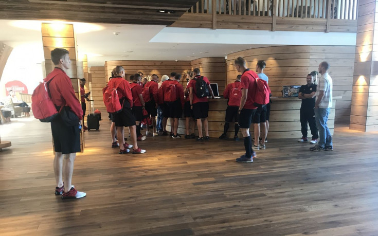 След 6 часа път ЦСКА пристигна в Австрия