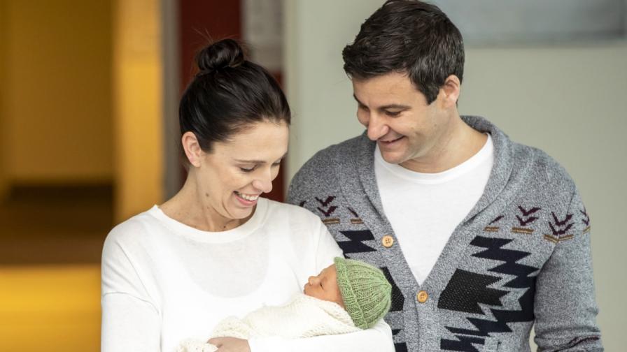 Вижте бебето на новозеландския премиер