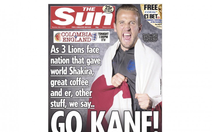 The Sun потъпка приличието с призив за Англия