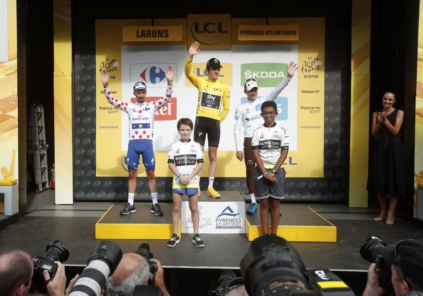 Герайнт Томас колоездене Тур дьо Франс 2018 юли1