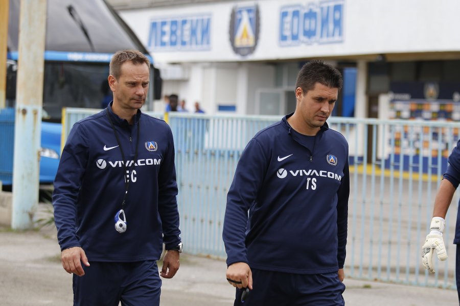 Славиша Стоянович с първа тренировка начело на Левски1