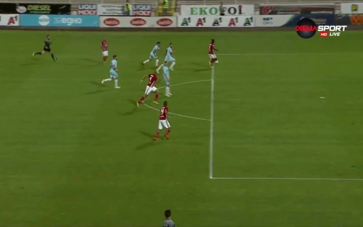 ЦСКА - Дунав 2:0 /първо полувреме/