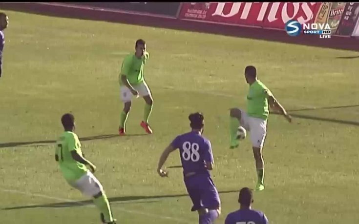 Етър - Черно море 1:0 /първо полувреме/