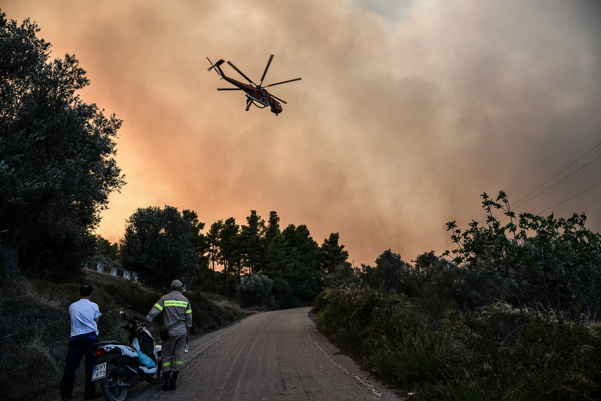 В неделя избухнаха силни пожари в Контодеспоти и Ставрос