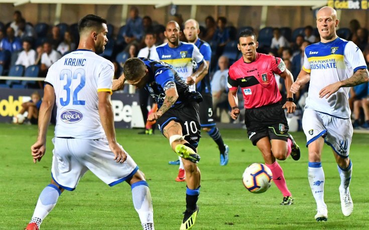 Аталанта не даде и за миг на Фрозиноне да диша (видео)