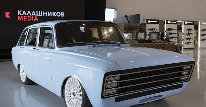 Концернът Калашников представи концептуален електромобил с името CV 1 За база