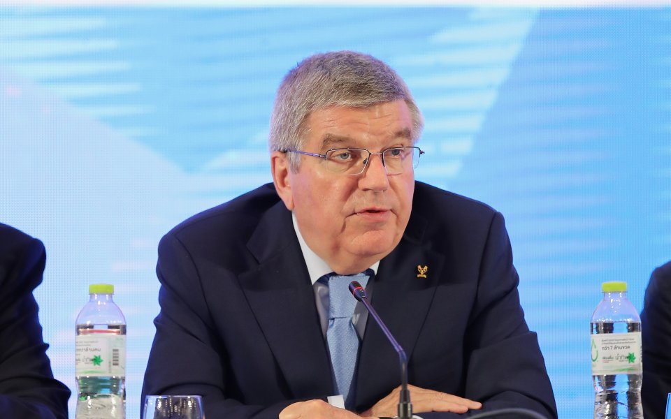 Президентът на Международния олимпийски комитет (МОК) Томас Бах заяви пред