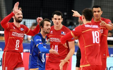 Волейболистите на Франция тръгнаха с победа в Русе