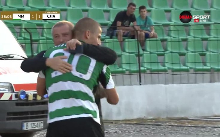 Черно море - Славия 1:1 /първо полувреме/